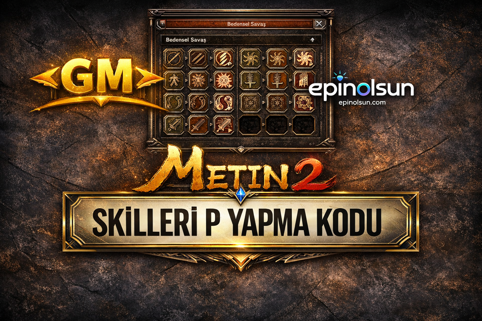 Metin2 GM Kodları Skilleri P Yapma (Perfect Skill Rehberi 2026)
