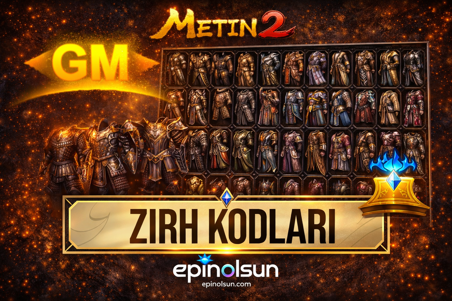 Metin2 Zırh Kodları (GM & PVP Server) – Güncel Tam Liste + Kullanım Rehberi
