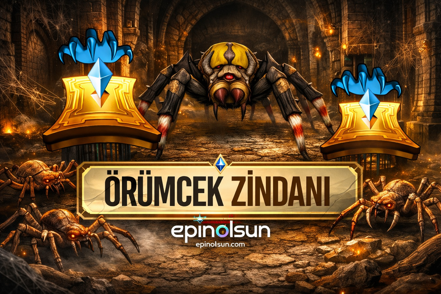 Metin2 Örümcek Zindanı Efsunları (Rahat Farm Rehberi)