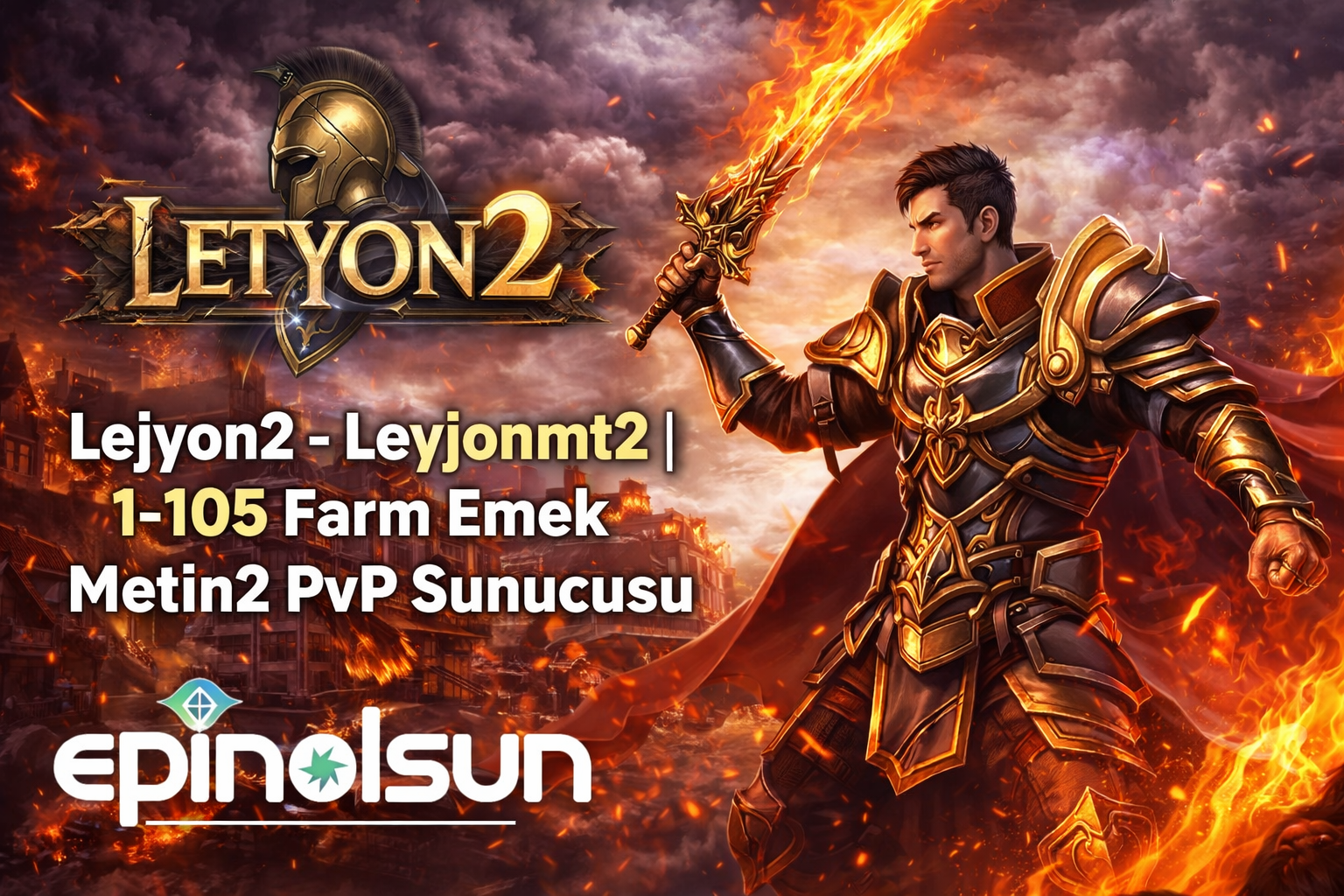 Lejyon2 1-105 Metin2 PvP Sunucusu İncelemesi (Farm, Sistem ve Ödül Analizi)